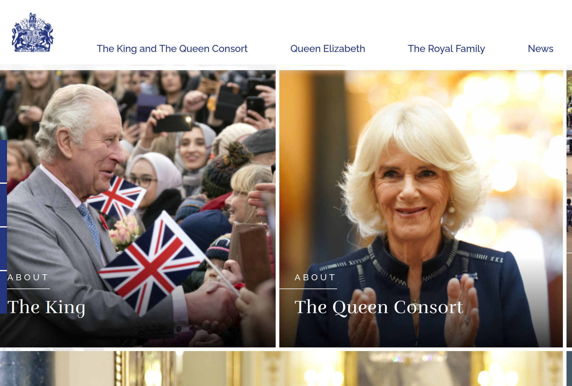 The official website of the Royal Family